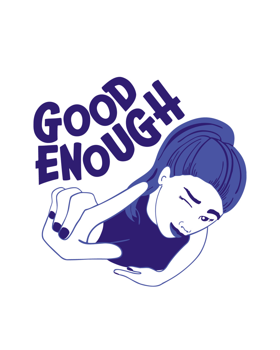 Good Enough Shirt white – Bild 4