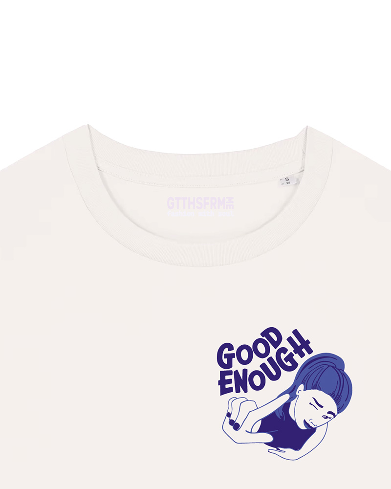 Good Enough Shirt white – Bild 3